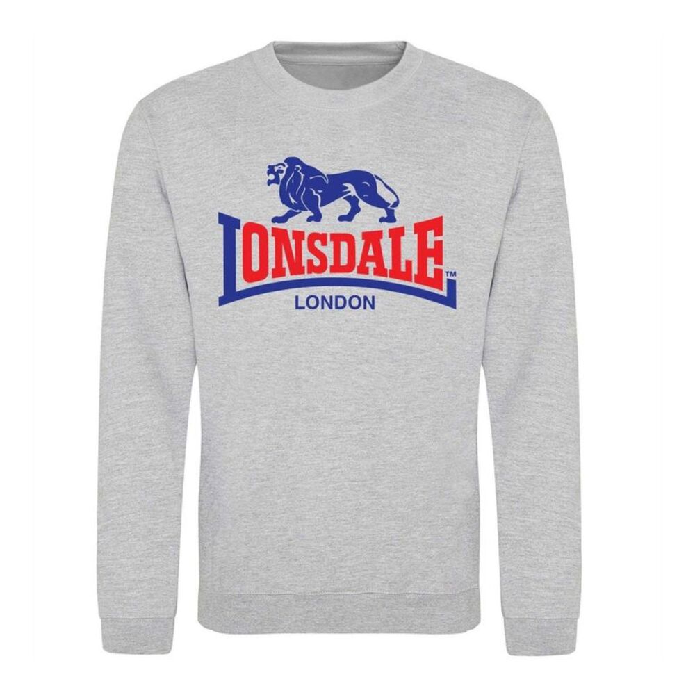 Lonsdale Unisex Adult Logo Tearaway Sweatshirt / Gray